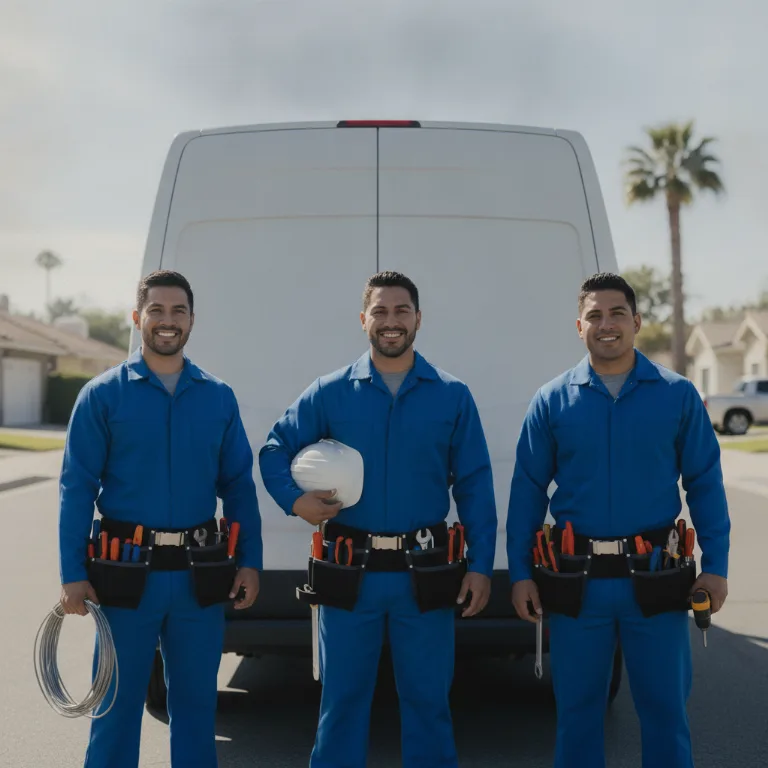 Eletricista equipe em Montenegro